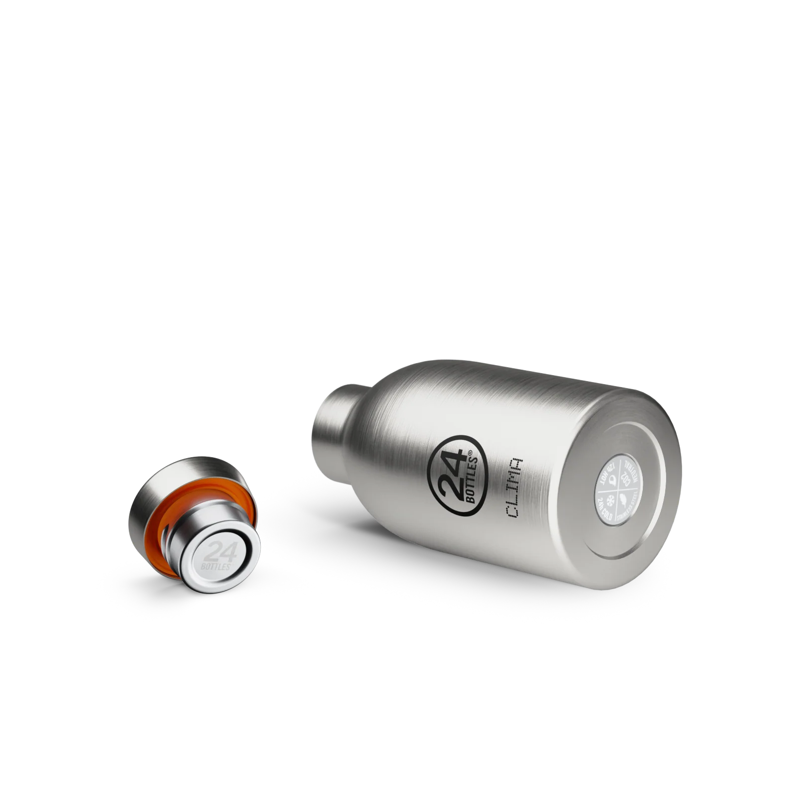 Clima Bottle | Brushed Steel - 330 ml - Image 3