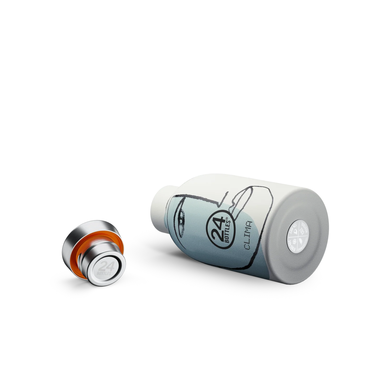 Clima Bottle | White Calypso - 330 ml - Image 3