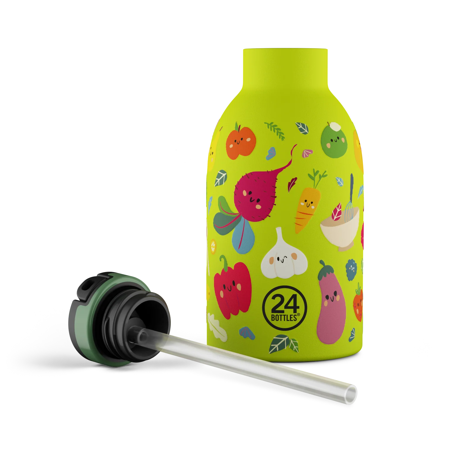 Kids Insulated Bottle | Veggie Friends - 330 ml - Image 4