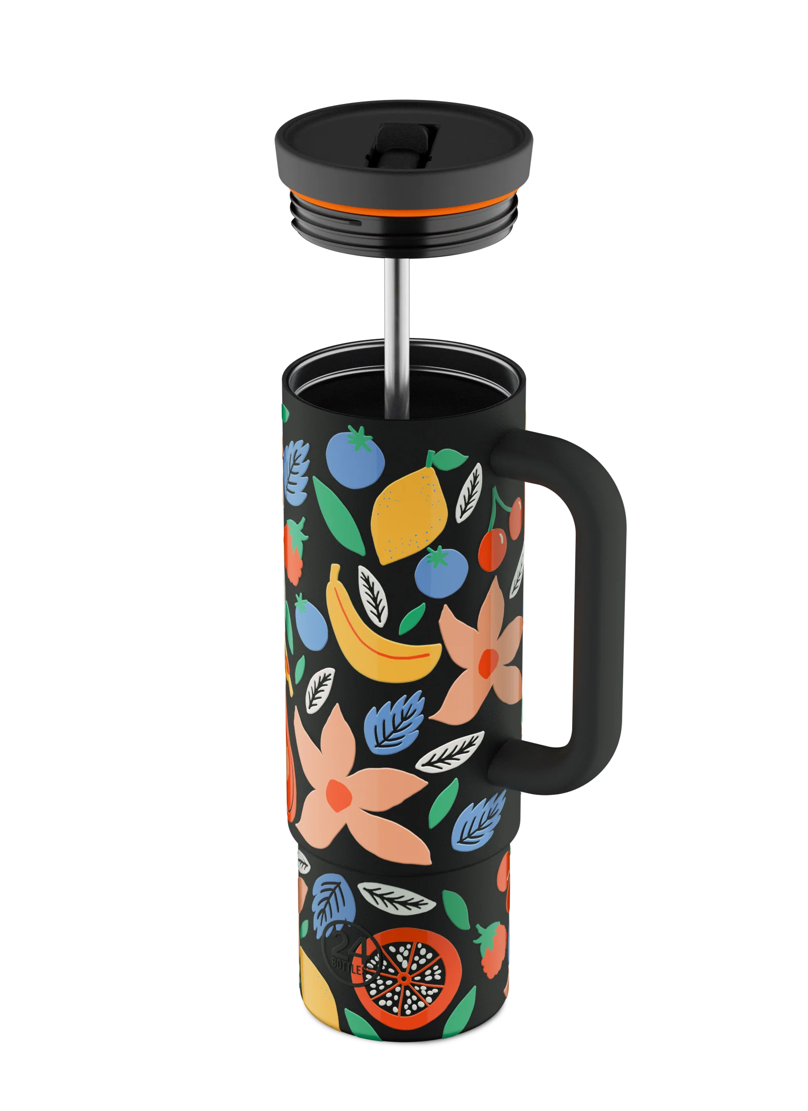 Straw Cup | Tropical Noir - 800 ml - Image 2