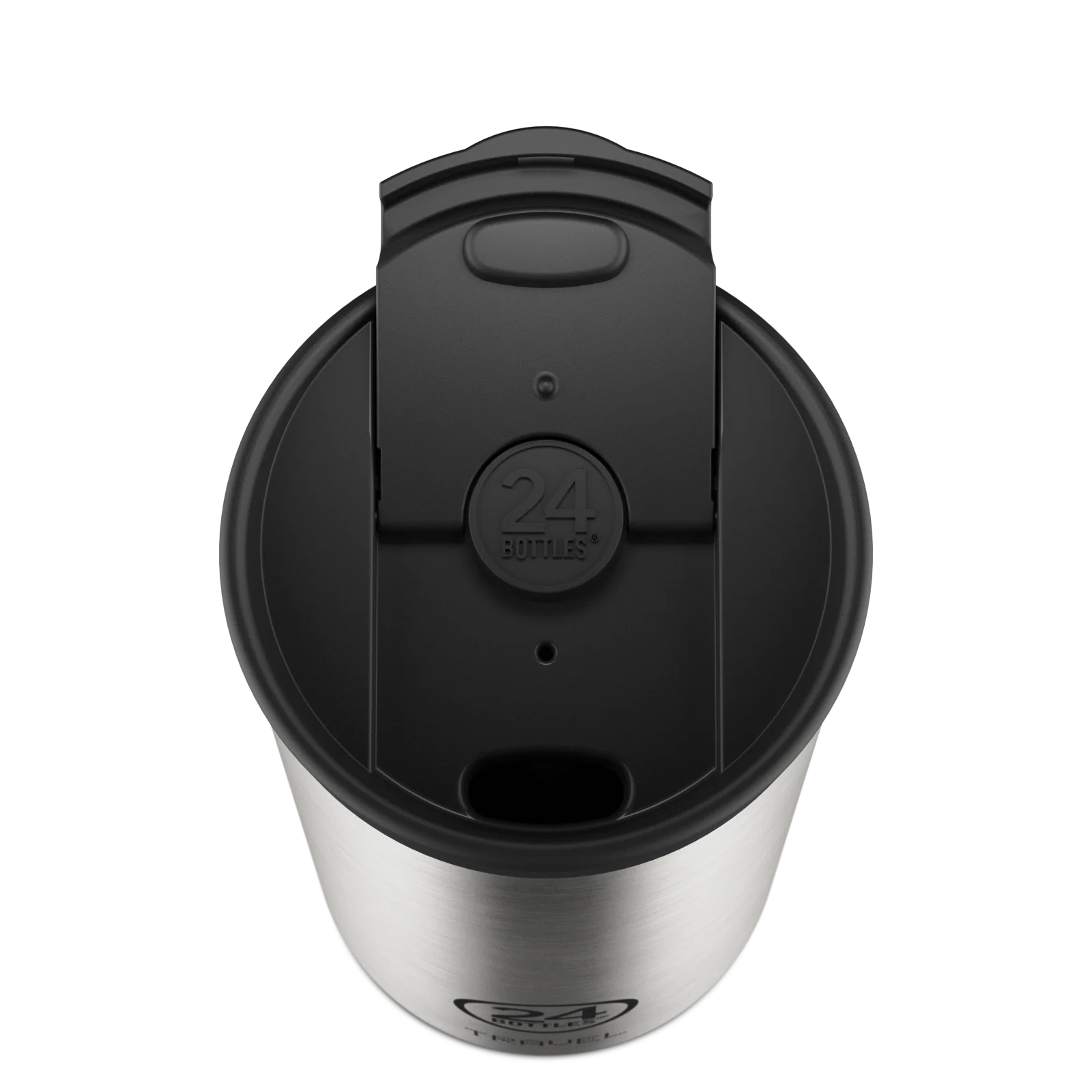 Travel Tumbler | Brushed Steel - 600 ml - Image 3