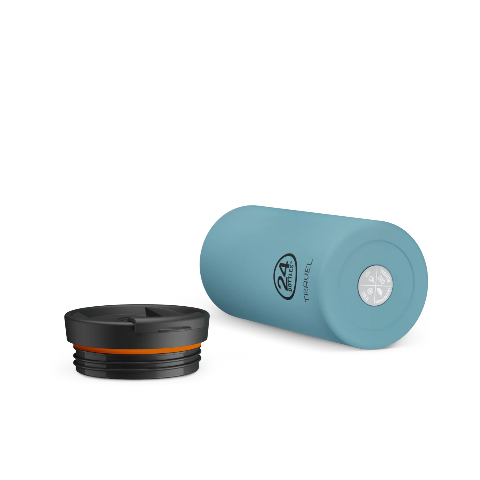 Travel Tumbler | Powder Blue - 600 ml - Image 3